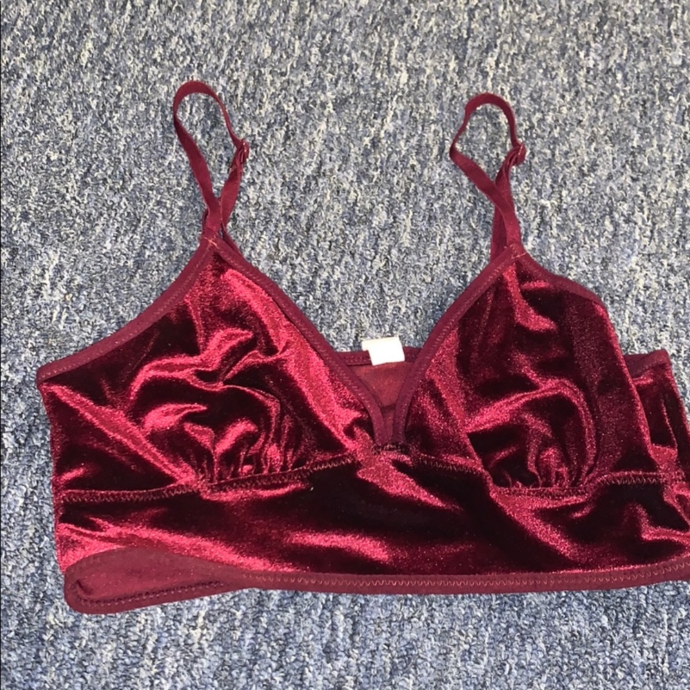 Suade crop top/bralette